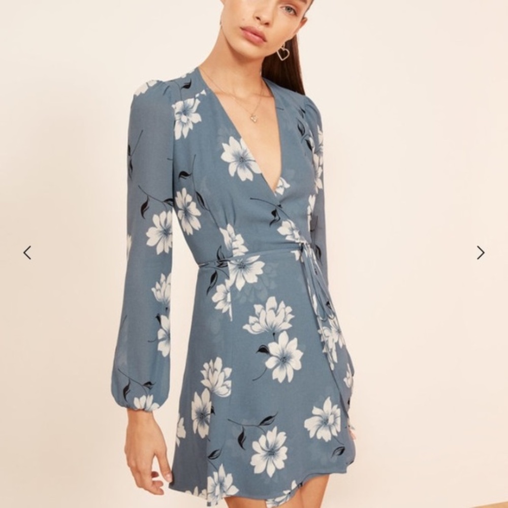 Reformation Collins Dress in Frederica